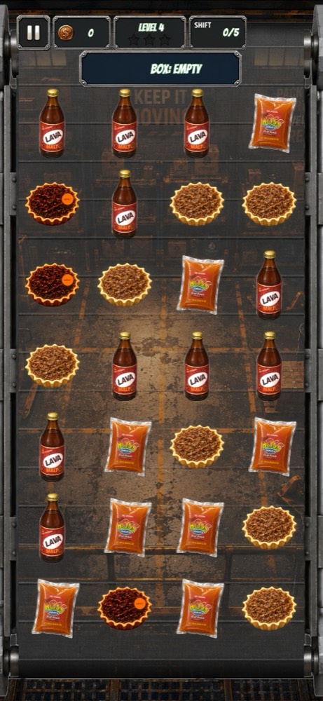 Cybbean Packer gameplay screen